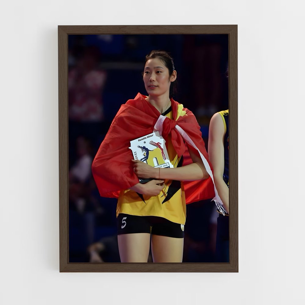 Poster Zhu de ting – affiche Volleyball (vue 5)
